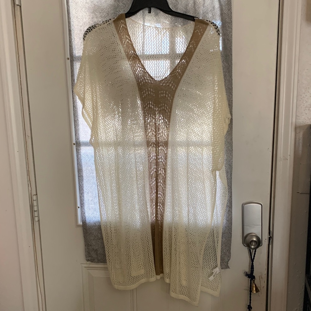 Cupshe Ivory Knit Cover-Up